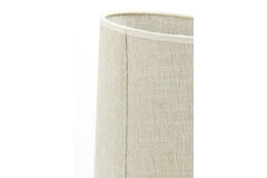 Kap ellips smal hoog 25-21-28 cm BRESKA parel wit