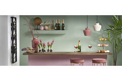 Wine rack 8 bottles 40x7x120 cm AMORE matt black