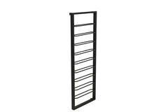 Wine rack 9 bottles 42x8x120 cm AMORE matt black