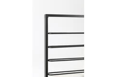 Wine rack 9 bottles 42x8x120 cm AMORE matt black