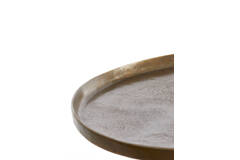 Bijzettafel 80x60x36 cm LIENZ antiek brons