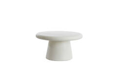 Coffee table Ø70x38 cm KULONA cream