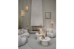 Coffee table Ø70x38 cm KULONA cream