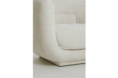 Stoel 105x85x81 cm KIALY crème