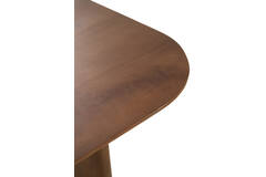 Eettafel 240x100x76 cm AYMARA hout donker bruin