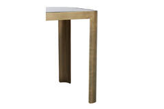 Bijzettafel S/2 30x30x40+45x45x50 cm OXE ant. br+smoke gl.