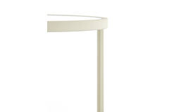 Pillar Ø30x60,5 cm RETIRO clear rib glass+cream