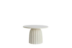Side table Ø60x38 cm VEGLIA cream