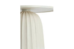 Side table Ø60x38 cm VEGLIA cream