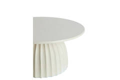 Side table Ø70x33,5 cm VEGLIA cream