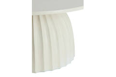 Side table Ø70x33,5 cm VEGLIA cream