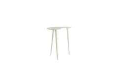 Bijzettafel 53x30x48 cm LINOS crème