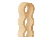 Wine rack 4 bottles 15,5x12,5x47 cm EDOLO wood matt natural