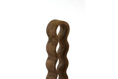 Wine rack 5 bottles 18x13x58 cm EDOLO wood matt dark brown