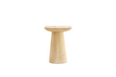Bijzettafel 45x45x59 cm DEGO mat naturel