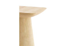 Bijzettafel 45x45x59 cm DEGO mat naturel