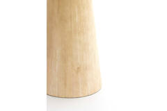 Bijzettafel 45x45x59 cm DEGO mat naturel