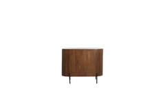 Kast 100x40x80 cm DUMOSI hout donker bruin