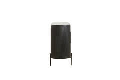 Cabinet 140x40x78 cm DUMOSI wood matt black
