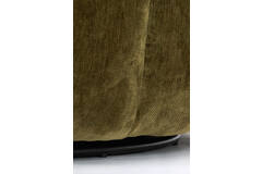 Stoel 100x98x72 cm AMARA velvet olijf groen