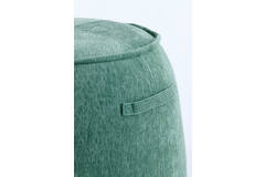 Pouf Ø50x40 cm SIBIU green