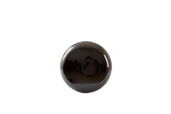 Side table Ø34x46,5 cm FRANCA ceramics dark brown+white