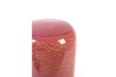 Side table Ø34x46,5 cm FRANCA ceramics dark pink