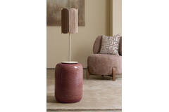 Side table Ø34x46,5 cm FRANCA ceramics dark pink