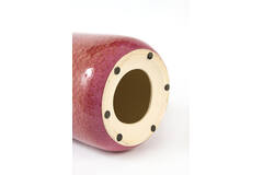 Side table Ø34x46,5 cm FRANCA ceramics dark pink