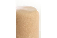 Side table Ø34x46,5 cm FRANCA ceramics light pink