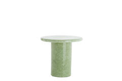 Side table Ø40,5x35,5 cm TUDO ceramics mint green-green