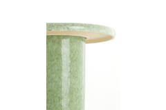 Side table Ø40,5x35,5 cm TUDO ceramics mint green-green
