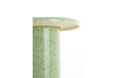 Bijzettafel Ø40,5x45,5 cm TUDO keramiek mint groen-groen
