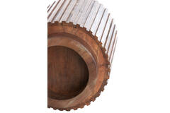 Side table Ø33x47 cm KIYOSE acacia wood brown