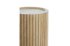 Side table Ø33x47 cm KIYOSE mango wood natural