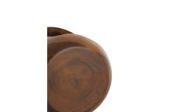Bijzettafel Ø35x45 cm MORRITO hout naturel