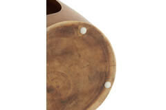 Bijzettafel Ø35x45 cm MORRITO hout naturel