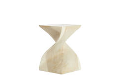 Side table 30x30x45 cm MUHAN wood light natural
