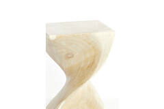 Side table 30x30x45 cm MUHAN wood light natural