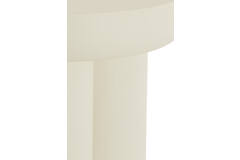 Side table Ø50x47 cm MIZUHO cream