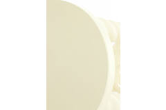 Bijzettafel Ø46x46 cm VALLEJO glans crème