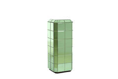 Pillar 40x40x100 cm LUCIANO green