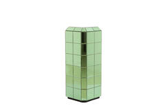 Pillar 40x40x100 cm LUCIANO green