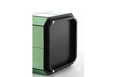 Pillar 40x40x100 cm LUCIANO green