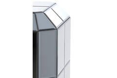 Pillar 40x40x40 cm LUCIANO smoke