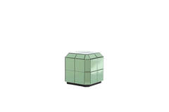 Pillar 40x40x40 cm LUCIANO green