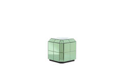 Pillar 40x40x40 cm LUCIANO green