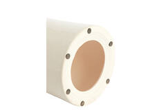 Side table Ø33,5x45 cm KOTOR ceramics cream