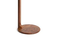 Bijzettafel Ø26x77 cm DELMINO acacia hout bruin