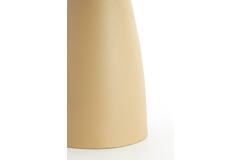 Side table Ø45x50 cm OCANA wood oil brown+matt beige